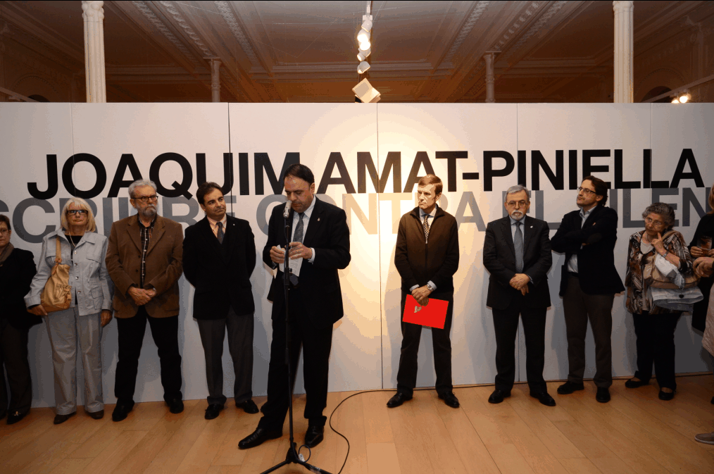 Valentí Junyent: “promoure el record d’Amat-Piniella és fer política de benestar”