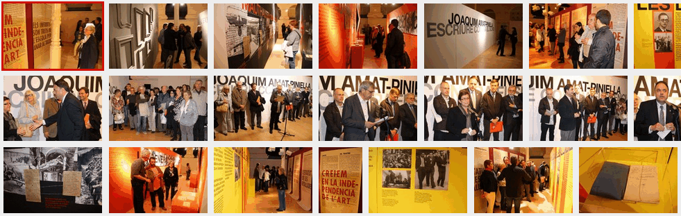 Reportatge fotogràfic de la inauguració de l’exposició, al diari “Manresainfo.cat”