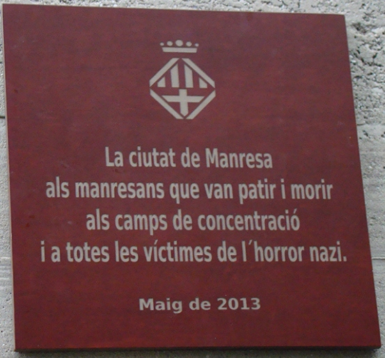 Segon dia d’expedició: una placa institucional recorda des d’ahir, a Gusen, els manresans víctimes del nazisme