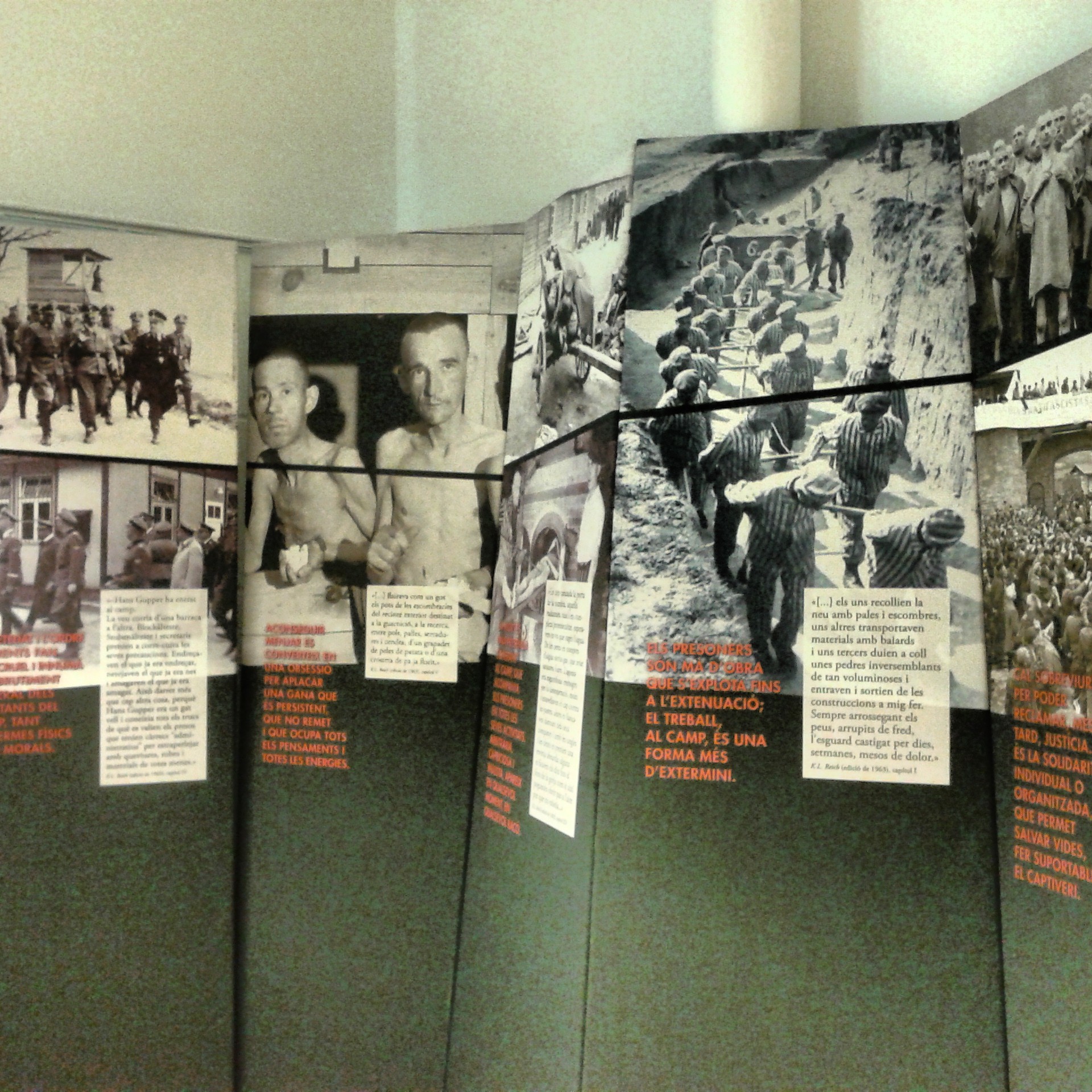 L’exposició “K.L. Reich: la veu de l’infern nazi” es pot veure des d’avui a Navàs