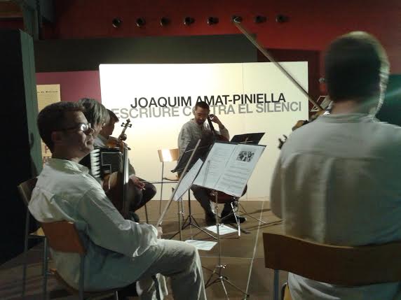 Brossa Quartet clou amb “Músiques de l’Holocaust” les activitats del Museu d’Història de Catalunya dedicades a Amat-Piniella